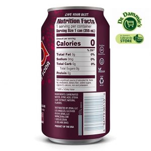 Zevia Black Cherry. 355ml. - Image 3