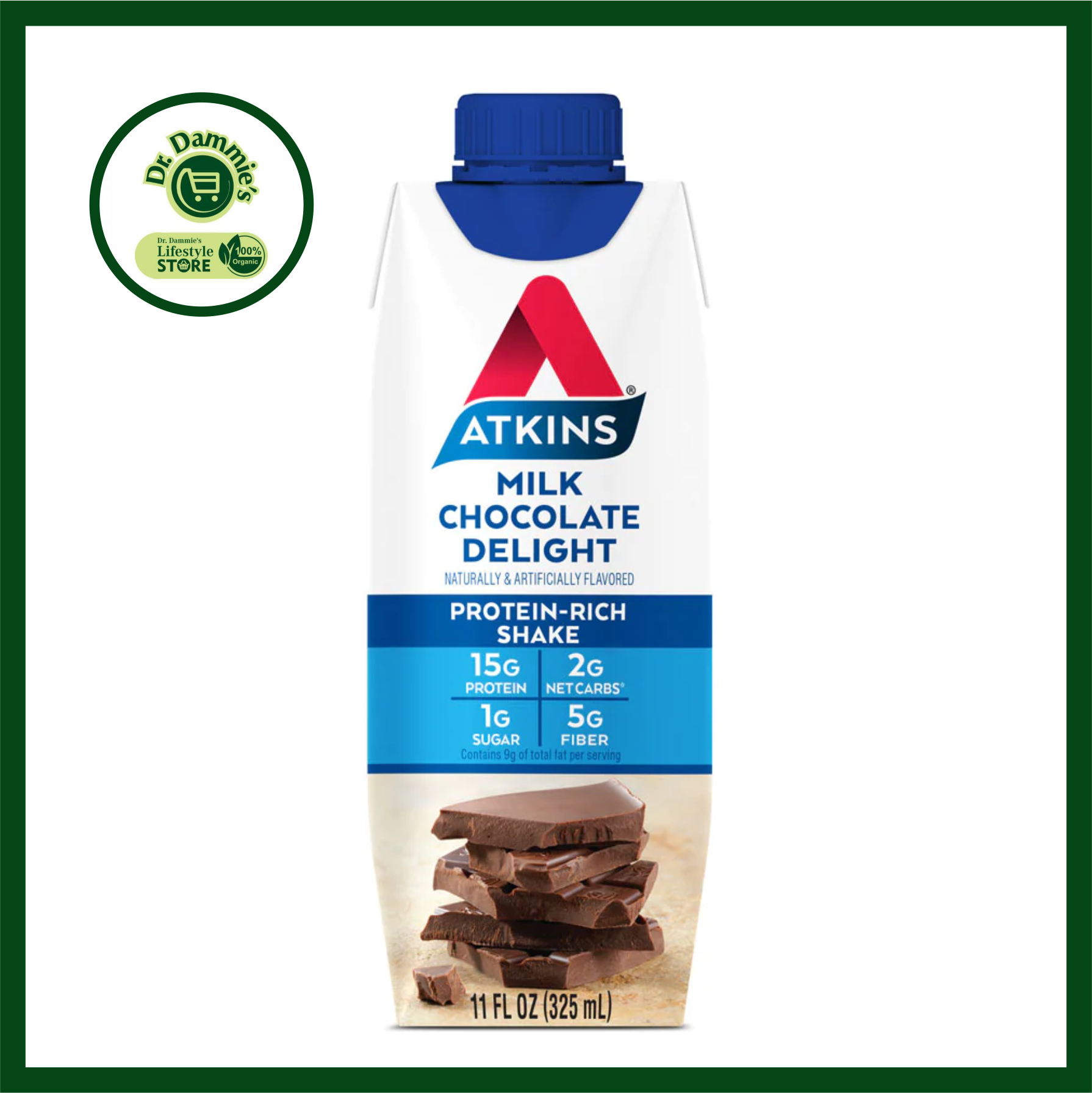 Atkins milk chocolate