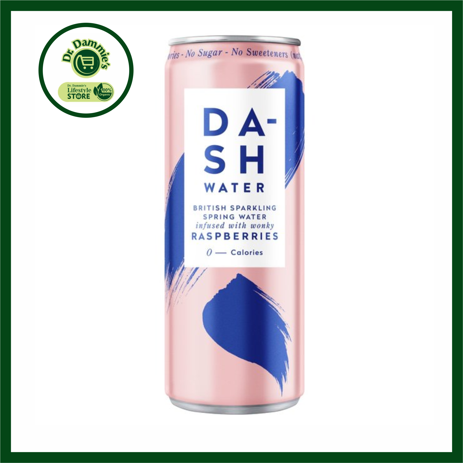 Dash water rasberry