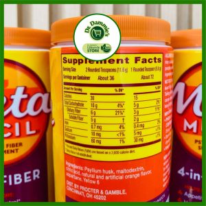 Psyllium fiber orange flavor(418g) - Image 2